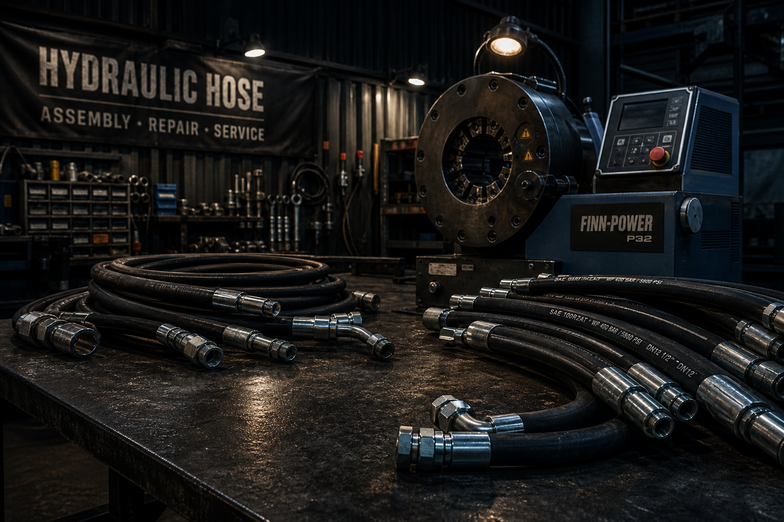 Zakuwanie węży hydraulicznych – zdjęcie 1